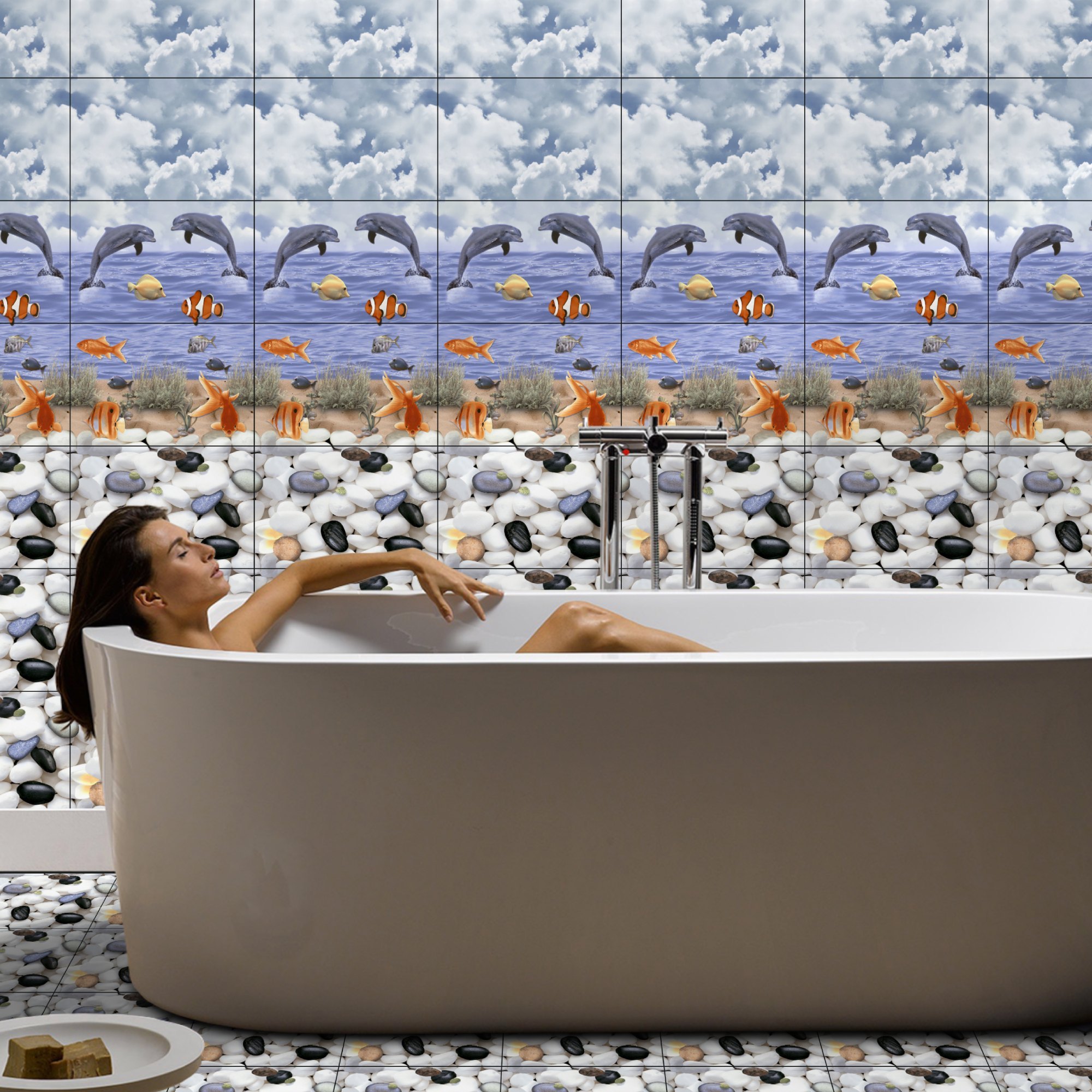 Designer Bathroom Tile 3